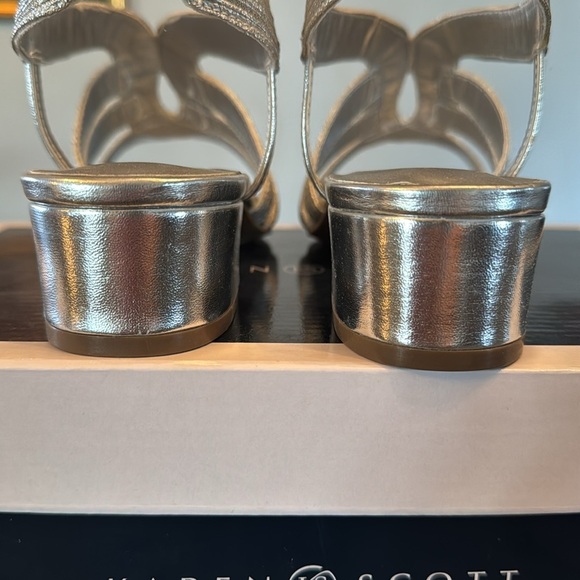 Karen Scott Nathenaa Silver sandals NIB 5.5 - Picture 6 of 10